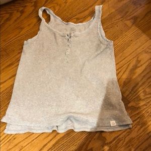 light grey tank not sure from where, never worn